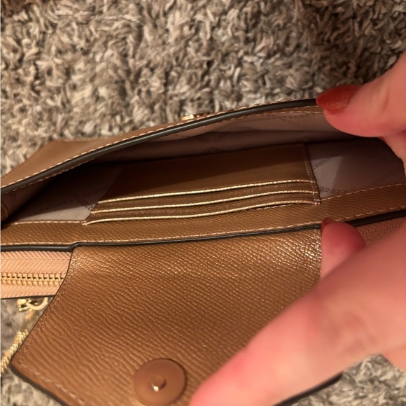 MICHAEL Michael Kors Small Metallic Leather Convertible Phone Crossbody - Picture 5 of 5